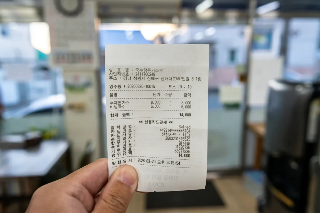 領収書