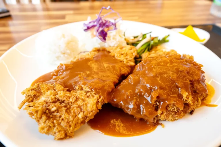 Close-up photos of the tonkatsu in my neighborhood